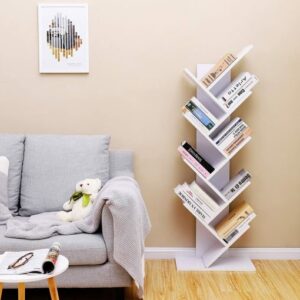 Étagères Pous Les Livres à 8 Niveaux Pour Livres En Forme Arbre